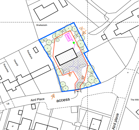 Balblair – Aird Road house plot