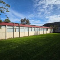Dingwall - portacabin at High Street