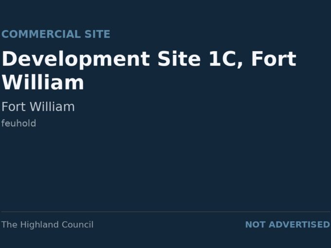 Development Site 1C, Fort William