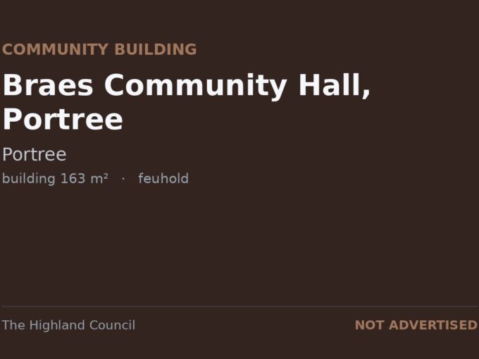 Braes Community Hall, Portree