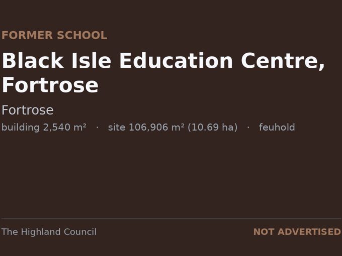 Black Isle Education Centre, Fortrose